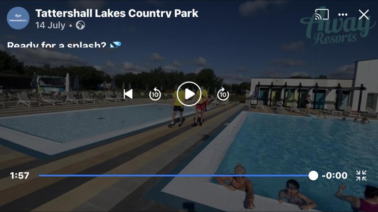 Tattershall Lakes Retreat 3 Bedroom Mini Lodge Waddington  Exterior foto